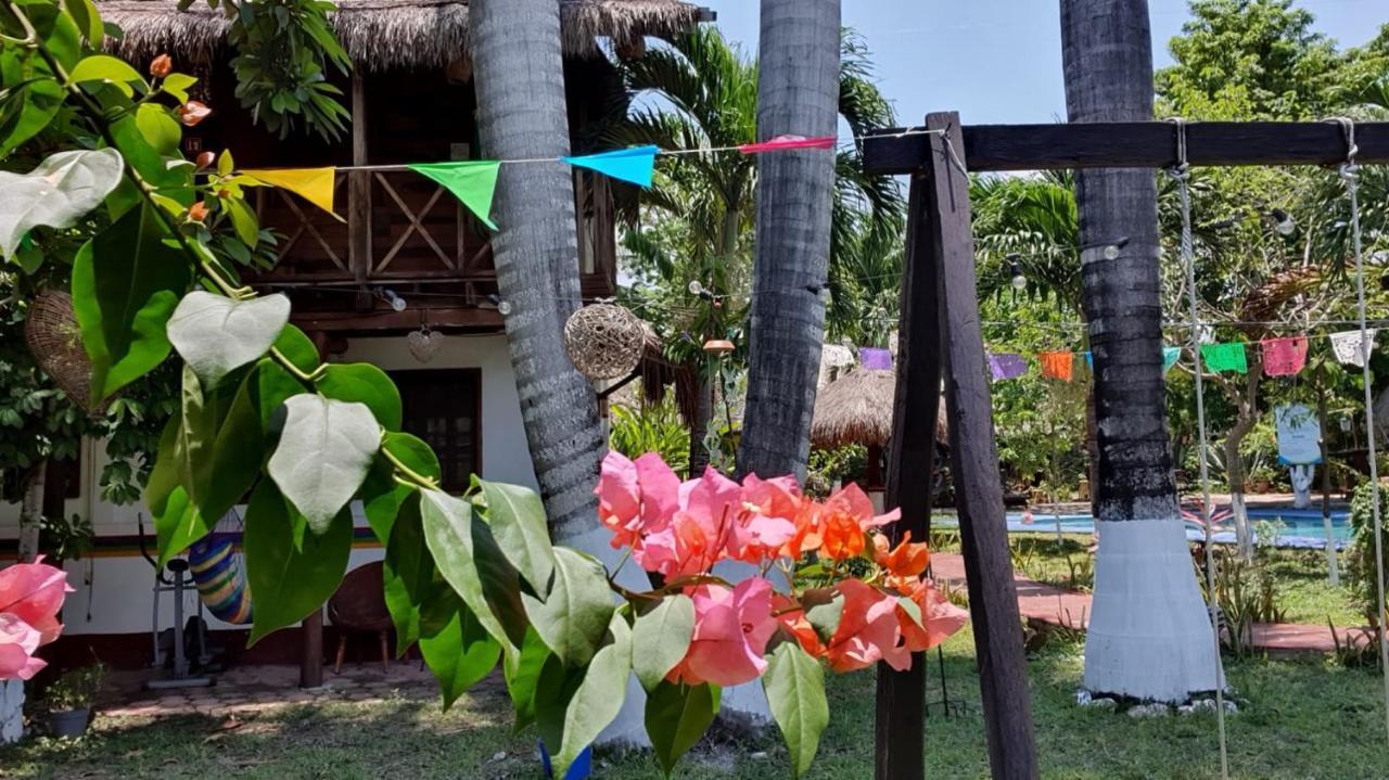 Cabanas Colibri Bacalar Bagian luar foto