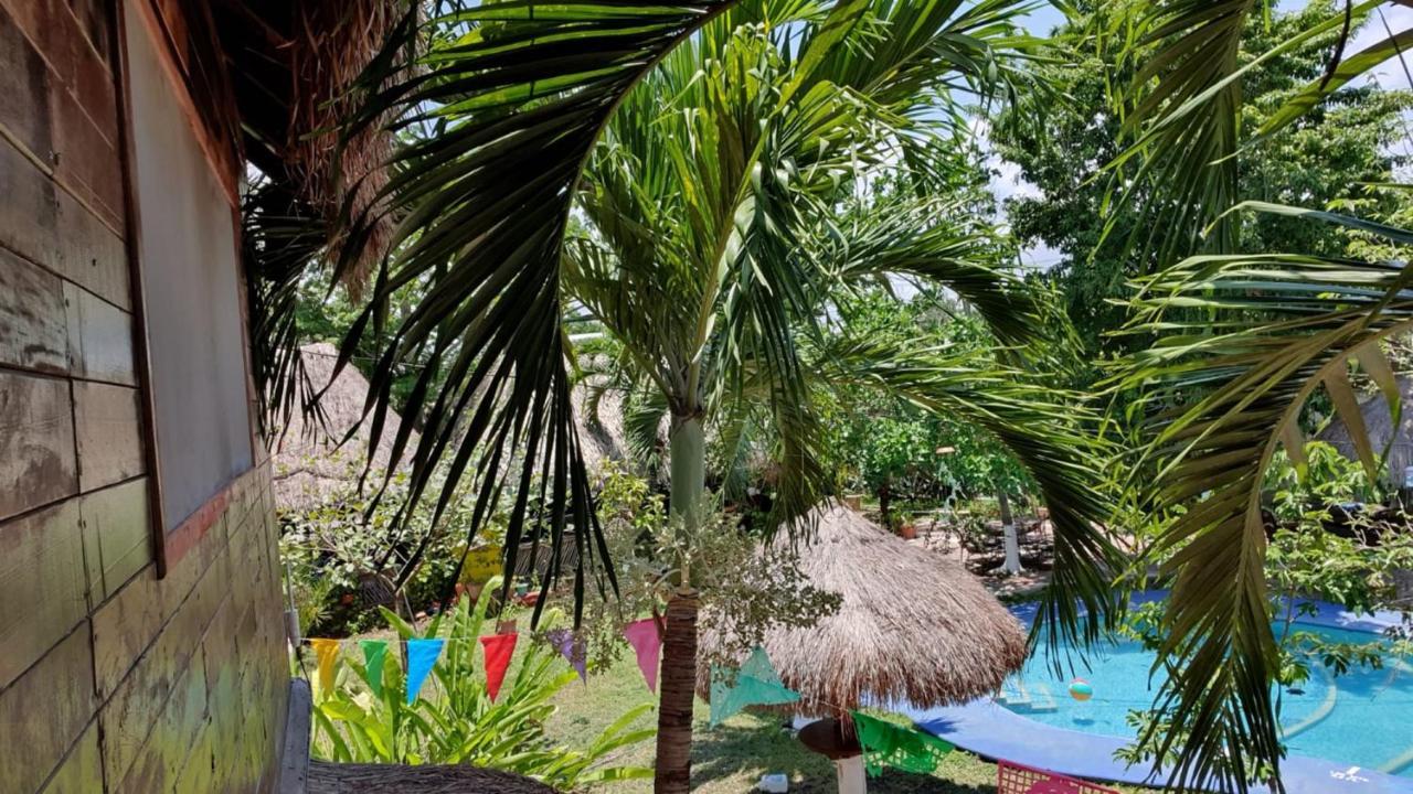 Cabanas Colibri Bacalar Bagian luar foto
