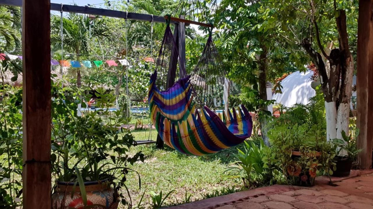 Cabanas Colibri Bacalar Bagian luar foto