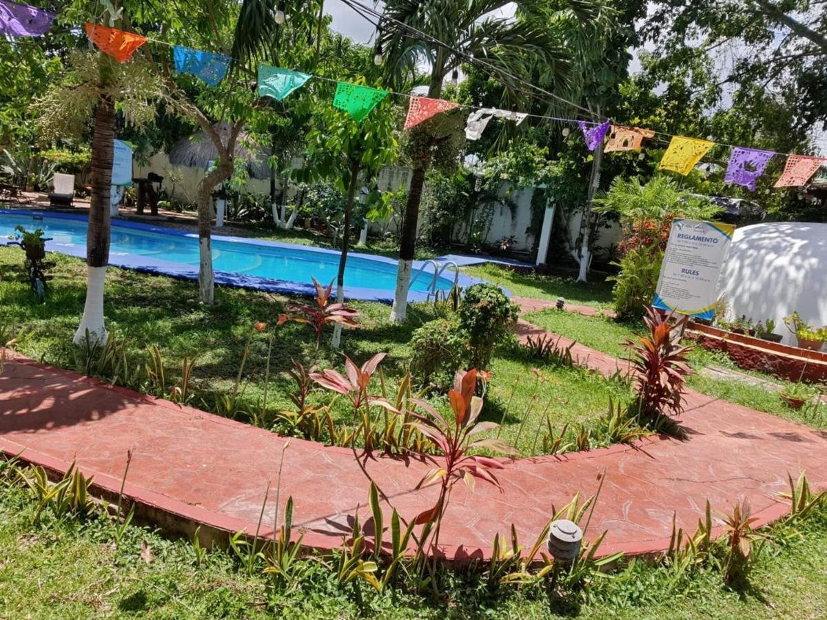 Cabanas Colibri Bacalar Bagian luar foto