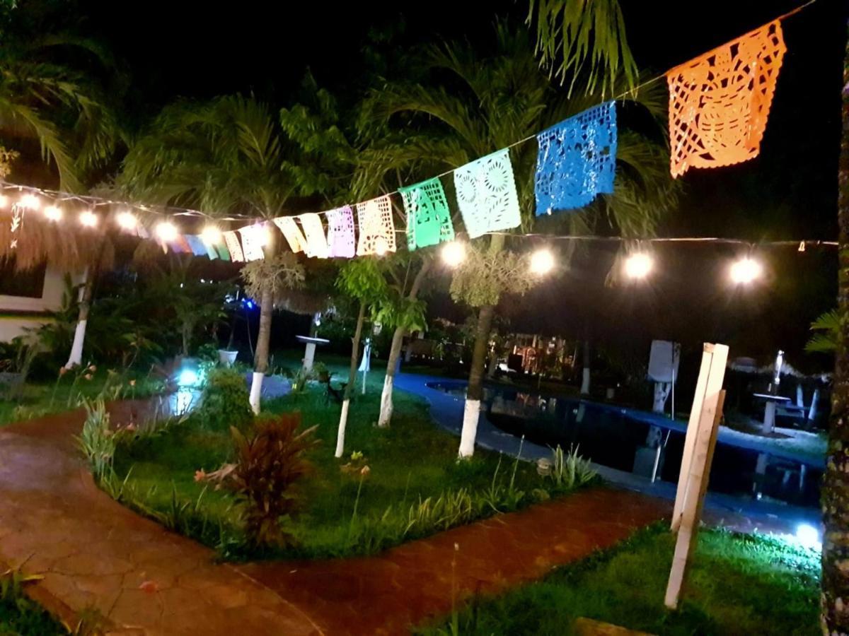 Cabanas Colibri Bacalar Bagian luar foto