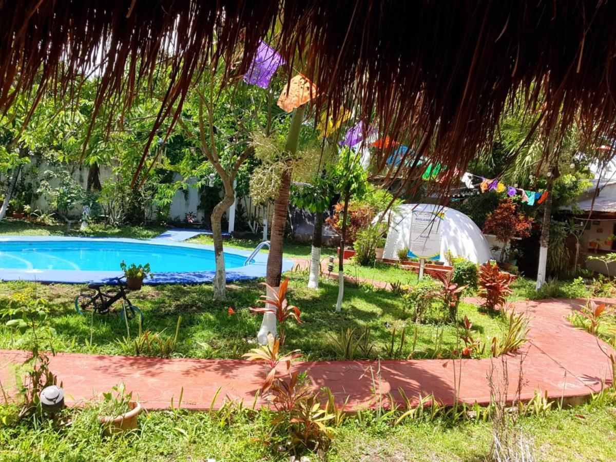 Cabanas Colibri Bacalar Bagian luar foto