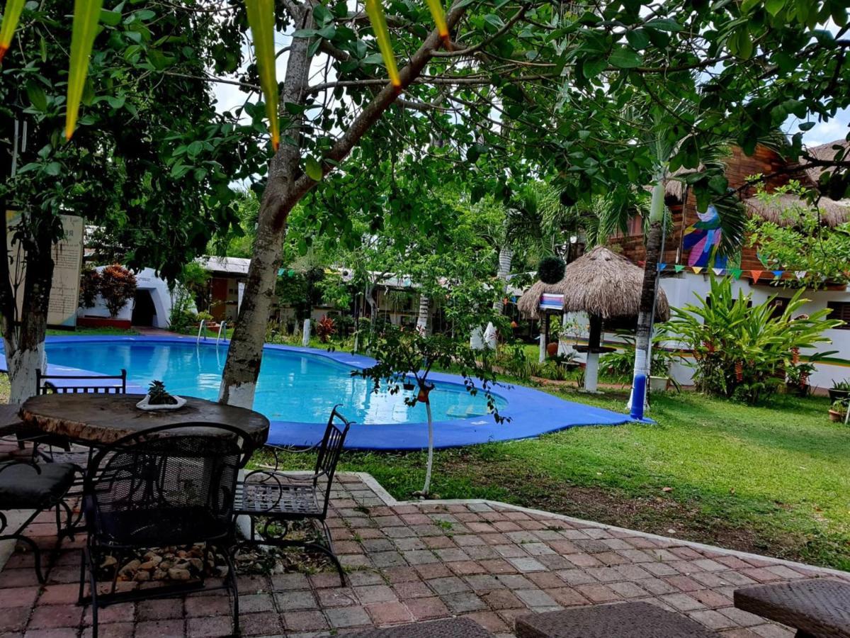 Cabanas Colibri Bacalar Bagian luar foto