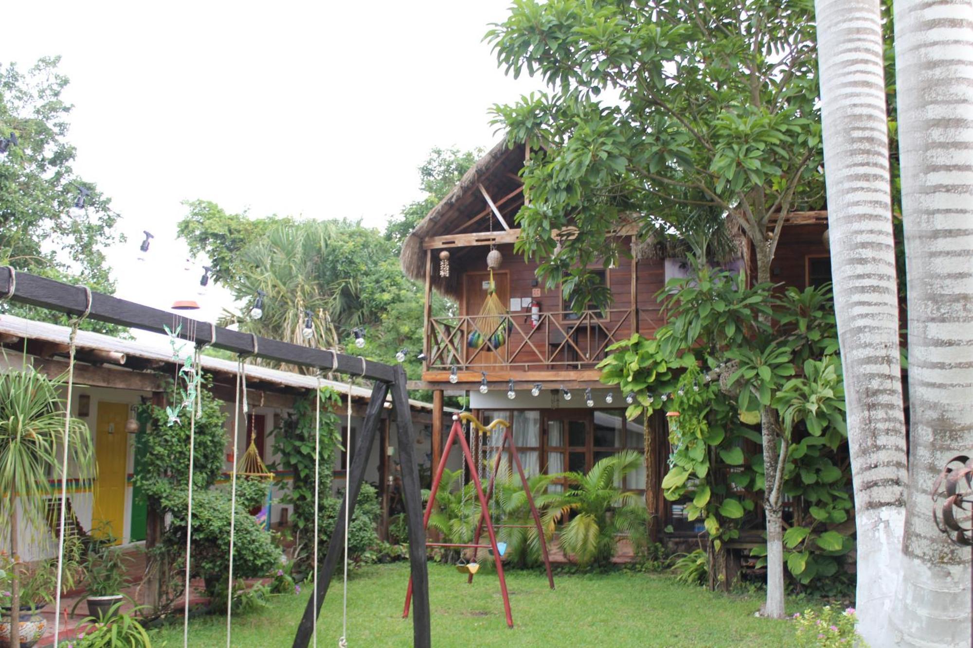 Cabanas Colibri Bacalar Bagian luar foto
