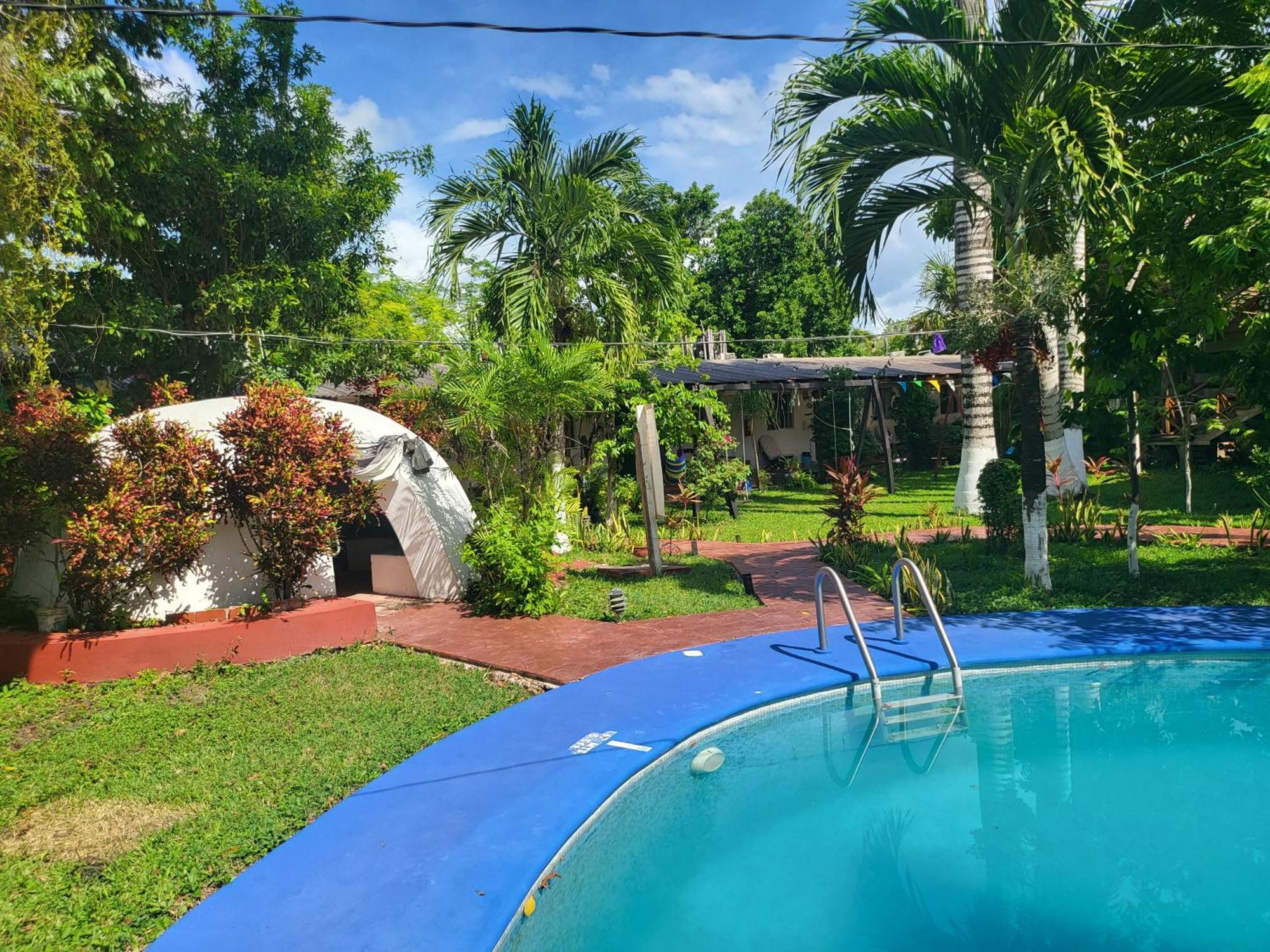 Cabanas Colibri Bacalar Bagian luar foto